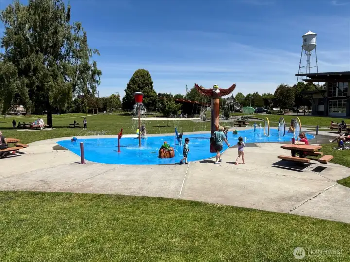 This New Splash pad is at One of Yelm's many community parks just blocks away from your new home! This New Splash pad is at One of Yelm's many community parks just blocks away from your new home!