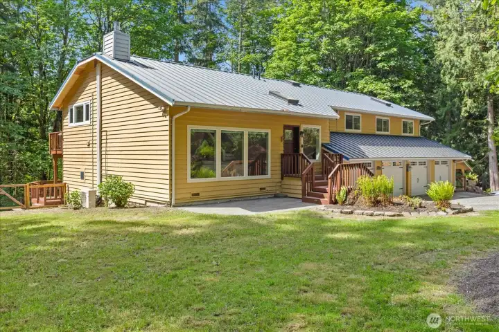Front/side yard.