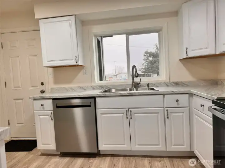 Kitchen as seen from Dining Room