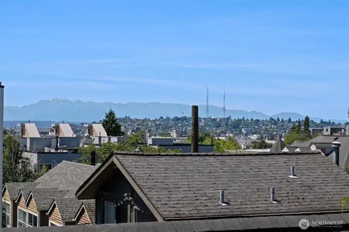 Enjoy a unique perspective of the surrounding neighborhood and city skyline. Enjoy a unique perspective of the surrounding neighborhood and city skyline.