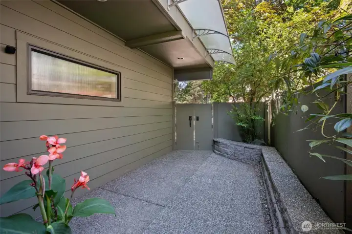 Low-maintenance outdoor space offering additional room for relaxation and enjoyment. Low-maintenance outdoor space offering additional room for relaxation and enjoyment.