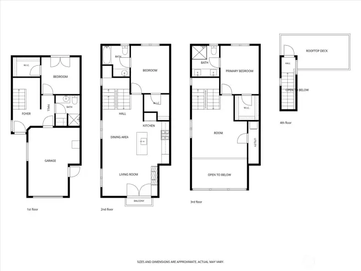 Thoughtfully designed multi-level floor plan offering exceptional flexibility and functionality. Thoughtfully designed multi-level floor plan offering exceptional flexibility and functionality.