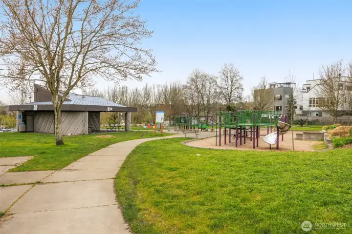 Local parks just steps away