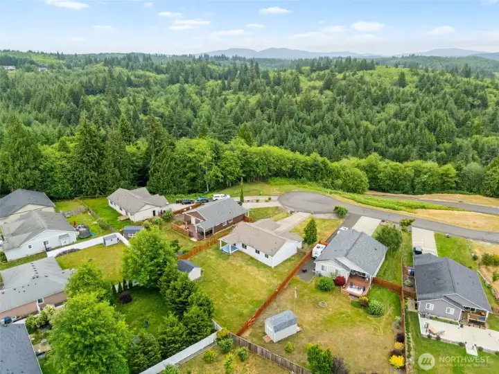 Look at that view! Timber Lane really lives up to its name.