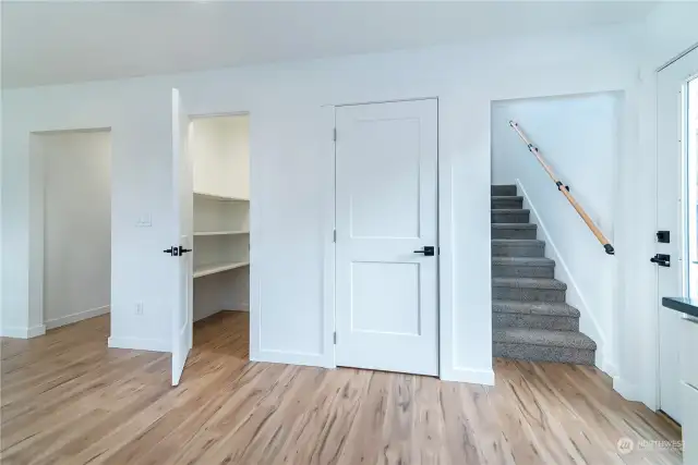 Walk In Pantry & Staircase
