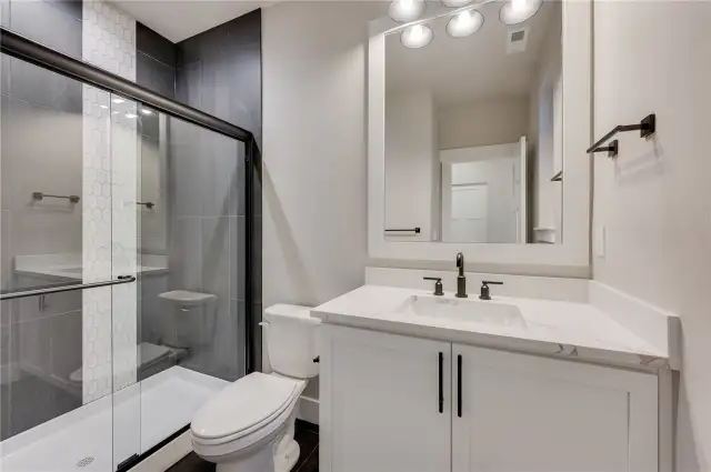 3/4 bath on main floor