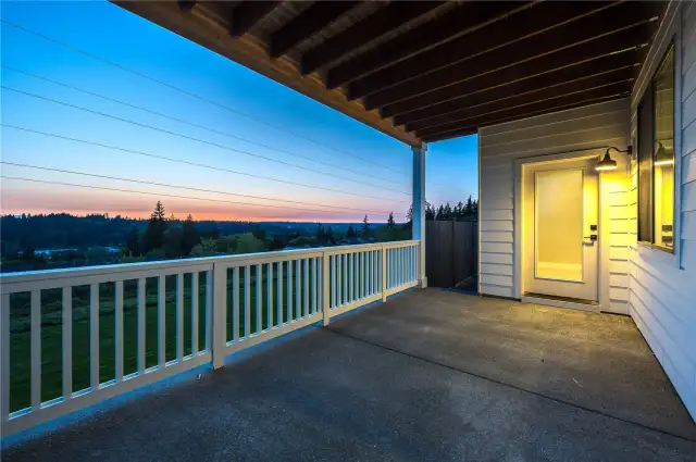 Basement Level Covered Patio