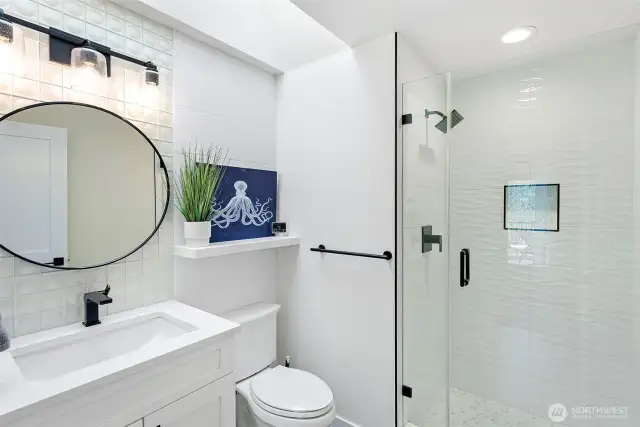 3/4 primary bathroom