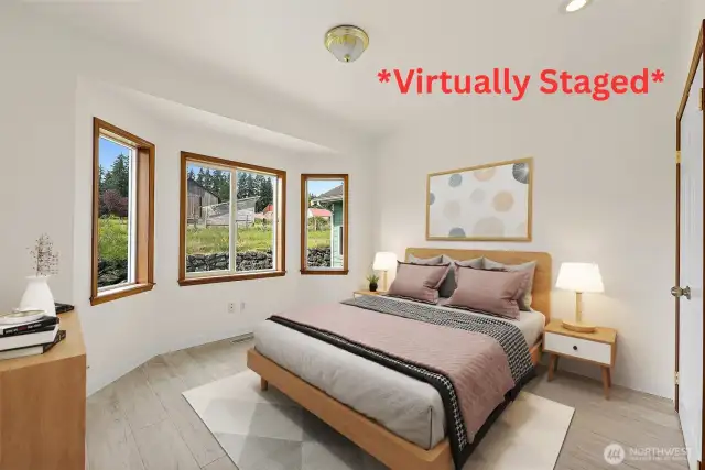 *Virtually Staged* Bedroom #2