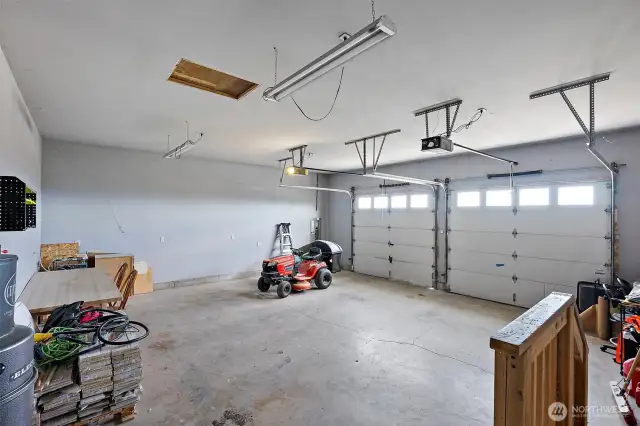 Full size garage