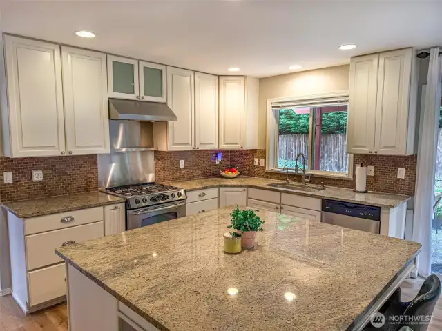 Granite and SS Appliances