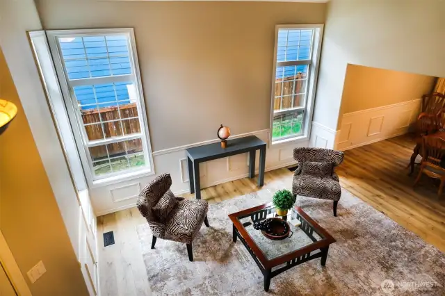 Lofted Entry Room