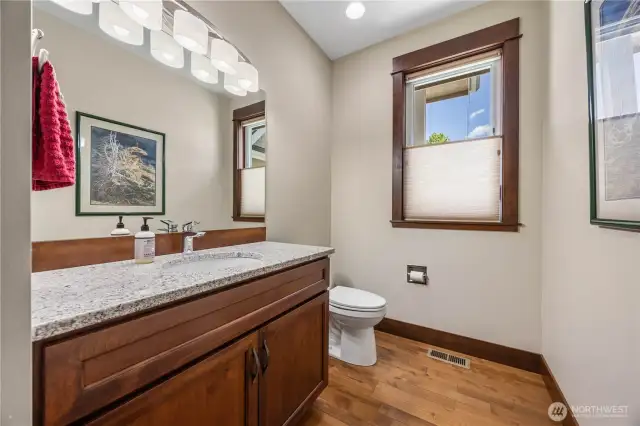 Main floor powder bath