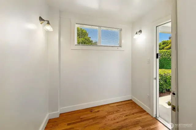 Owners Space - Offering 124-year-old fir floors, 3/4 bath and enough space for a cot, sleeping pad or lofted bed, this cozy bonus unit is a designated space for the building’s owner.