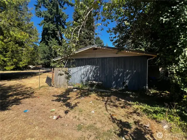 Side of house