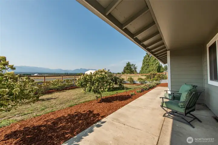 Extended Partially Covered Patio Views