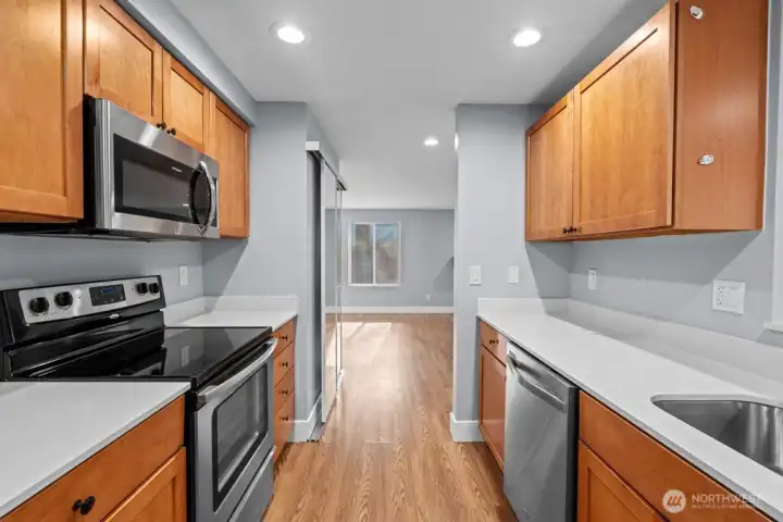 New granite countertop