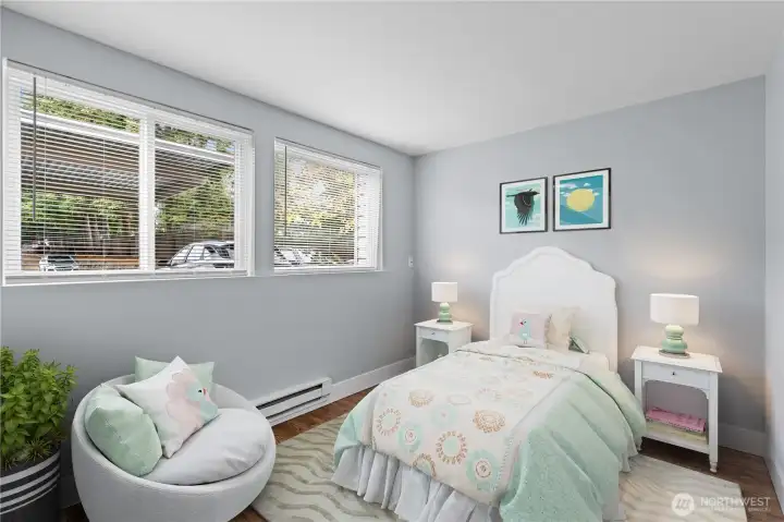 Bedroom 1 virtually staged