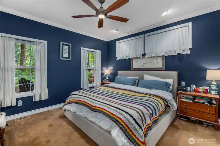 Primary Bedroom on the Main floor