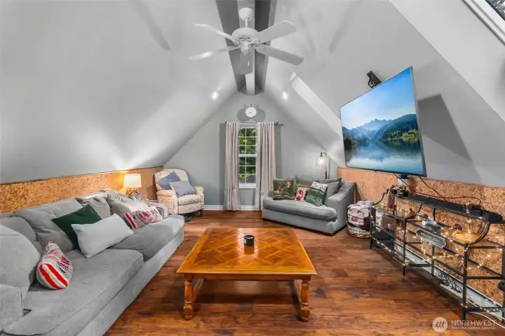 Room above the garage