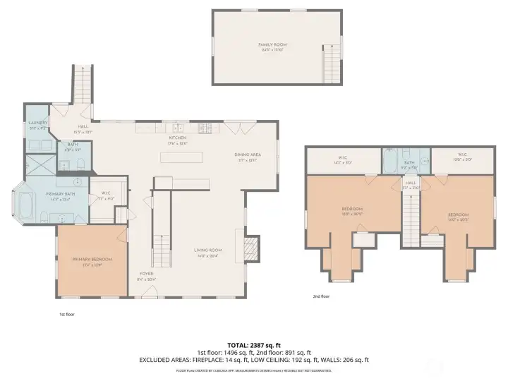 Floor plans for the 1st & 2nd Floors Floor plans for the 1st & 2nd Floors