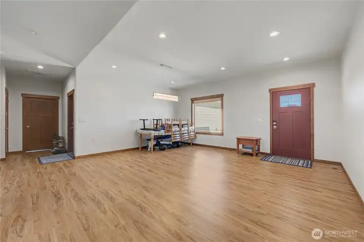 Front Door Entrance & Large Dining Area