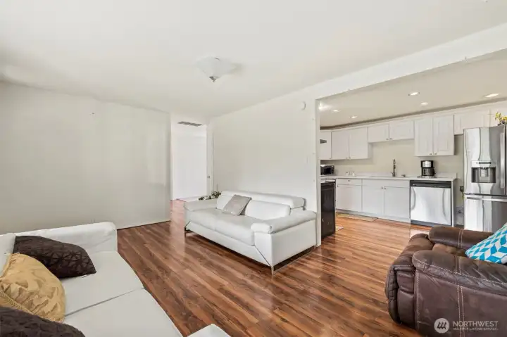 Living room/ Kitchen entrance