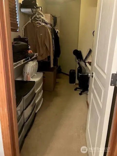 Primary closet