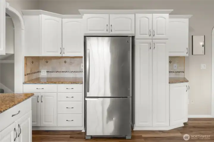 Stainless Fridge.