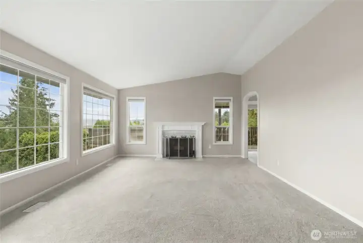 Long view of living room.