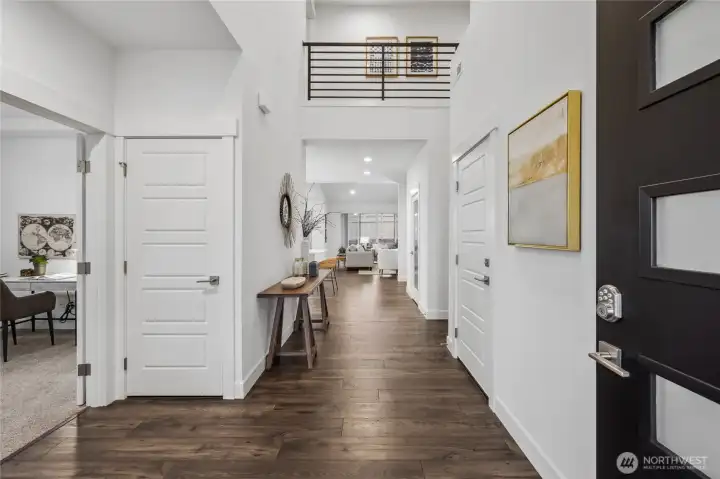 This is a general representation of floor plan and may vary from actual home constructed. Features in photos, upgrades, elevation, materials, dimensions and layout all subject to change without notice.