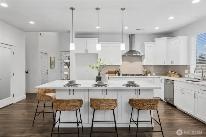 This is a general representation of floor plan and may vary from actual home constructed. Features in photos, upgrades, elevation, materials, dimensions and layout all subject to change without notice.