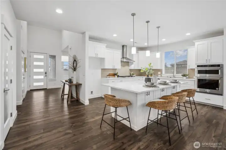 This is a general representation of floor plan and may vary from actual home constructed. Features in photos, upgrades, elevation, materials, dimensions and layout all subject to change without notice.