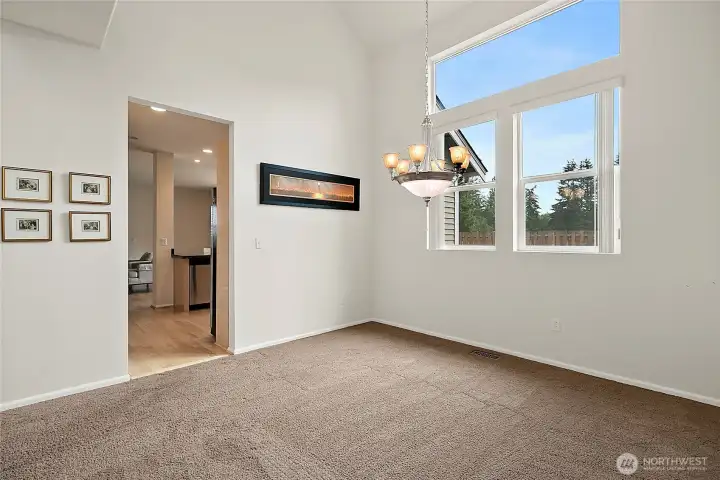 Formal Dining Room - big windows lots of light Formal Dining Room - big windows lots of light