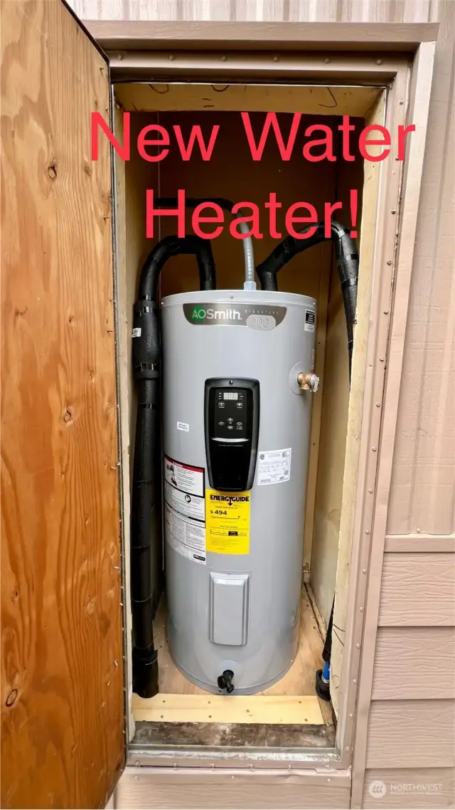New Hot Water Heater