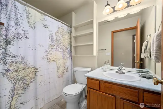 upstairs full bath