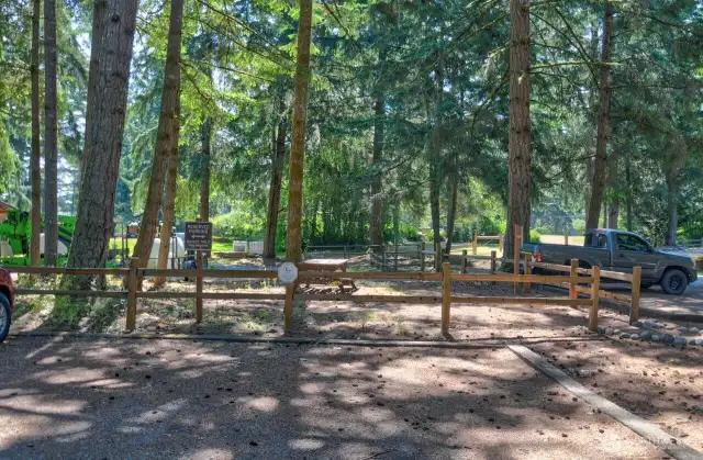VIEW FROM THE LOT, GUEST PARKING