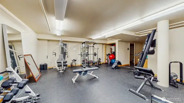 Building fitness room