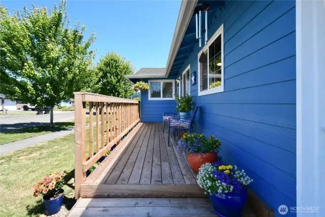 Inviting Front Entrance
