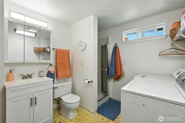 Laundry Room & Bathroom
