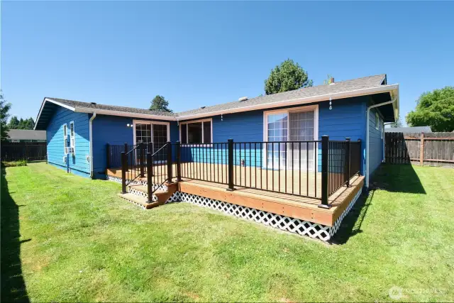 Back Yard & Deck