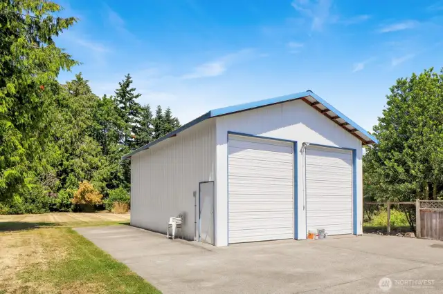 You will love the 24x32’ shop!