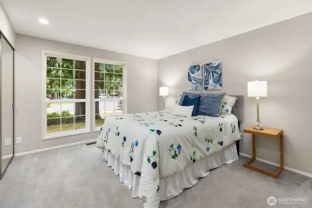 Lower floor bedroom
