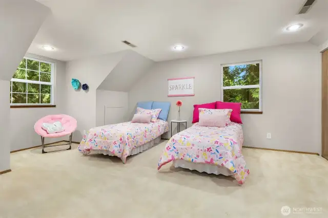 Second bedroom upstairs