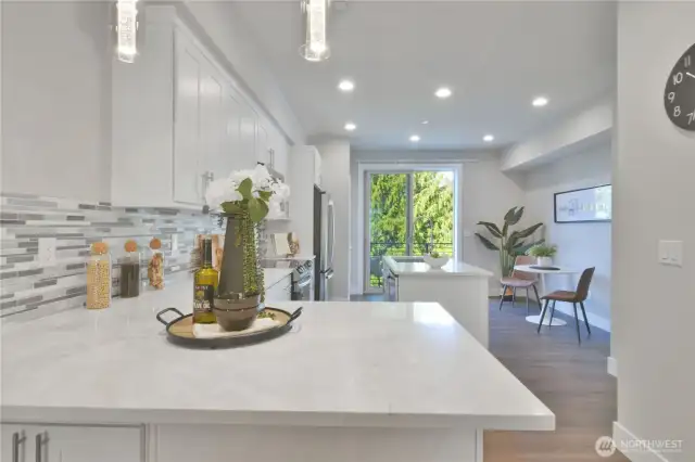 Plenty of counter space for cooking