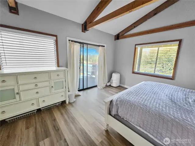 Master Bedroom w/ Deck