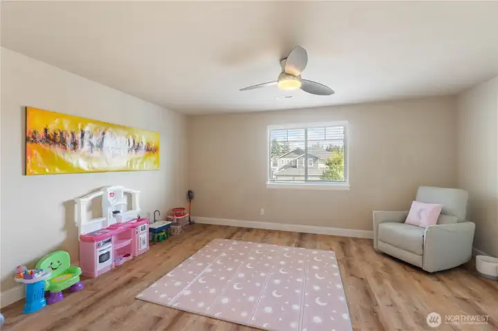 Spacious Bonus Room