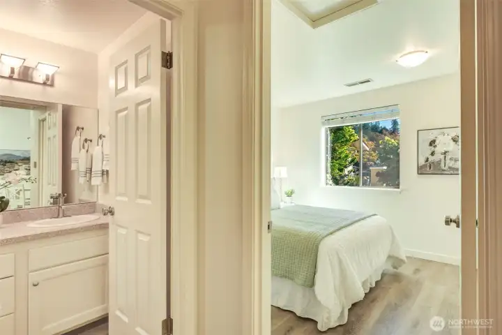 2nd Bedroom from hall