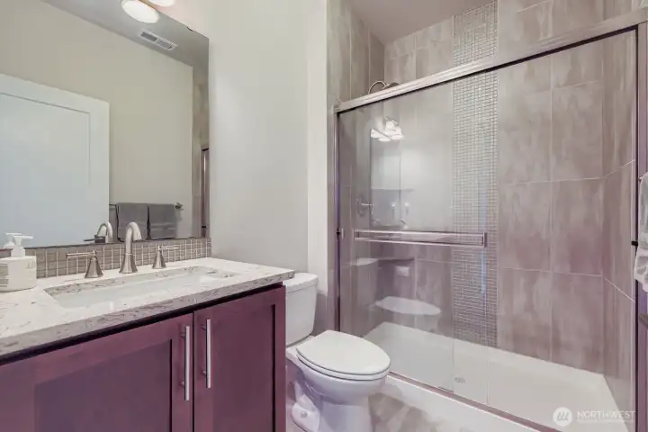 main floor 3/4 bath