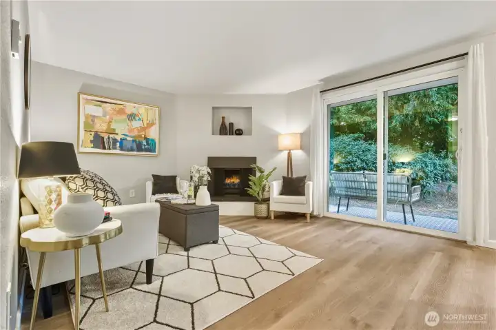 Open and inviting living room designed for comfort and flow.